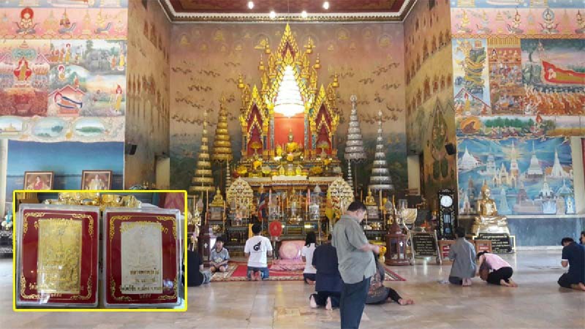 ปฏิบัติตามอย่างเคร่งครัด...วัดโพธิ์ชัย พระอารามหลวง ยึดคำสั่งมหาเถรสมาคมไม่ตั้งโต๊ะเช่าพระ วัตถุมงคล ยังพระอุโบสถ (ดูคลิป)