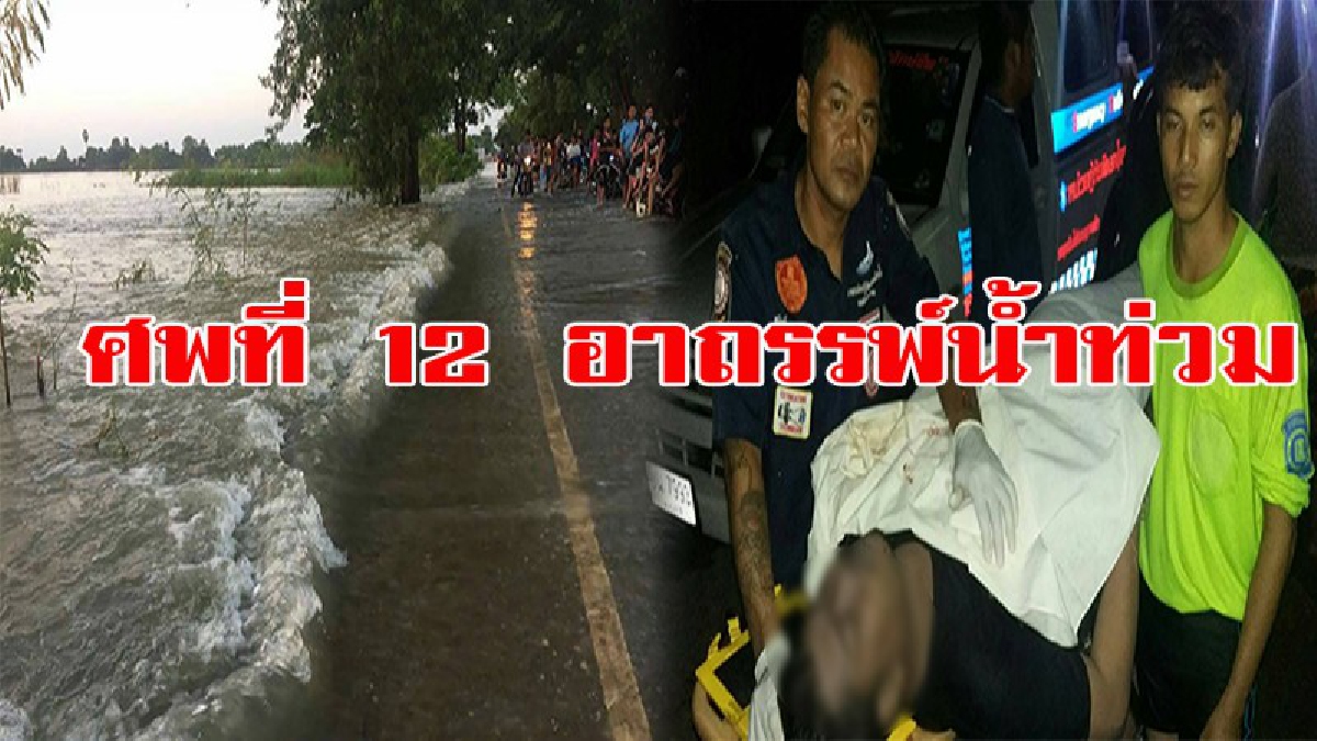 อาถรรพ์จากน้ำท่วม!!! หนุ่มลงเล่นน้ำอย่างสนุกสนาน กลับต้องเป็นศพที่ 12 (คลิป)
