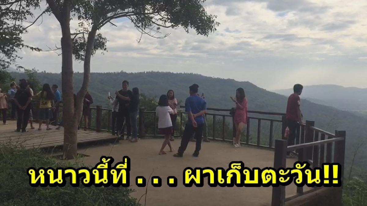 หนาวนี้ที่ . . . ผาเก็บตะวัน!! นทท.แห่จองพื้นที่รับลมหนาว ผาเก็บตะวันแลนด์มาร์คเด็ดของอุทยานแห่งชาติทับลาน