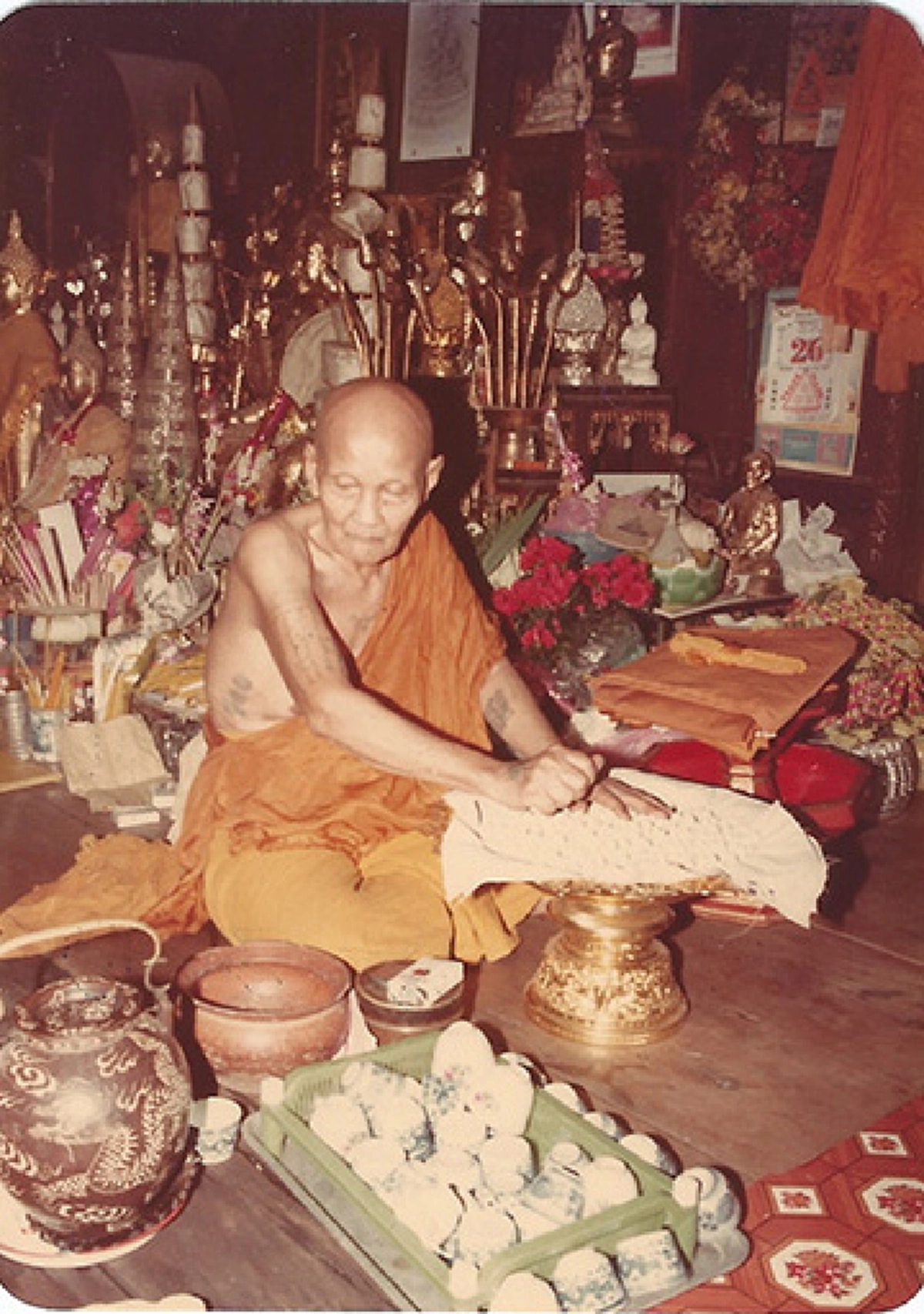 การสร้างพระสมเด็จและการอธิษฐานจิตของหลวงปู่ดู่อันสุดแสนพิสดาร