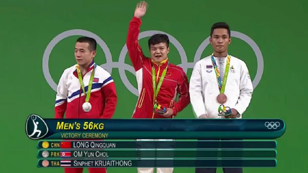  คนไทยเฮอีกแล้ว !!!เจ้าดุ่ย" สินธุ์เพชร์ คว้าเหรียญทองแดงประวัติศาสตร์ยกน้ำหนักชายโอลิมปิก 2016