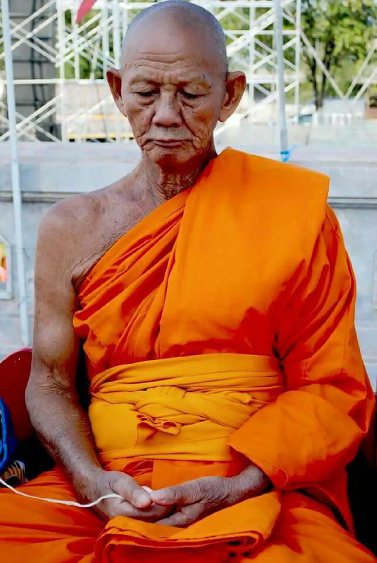 ละสังขารแล้ว!!! "หลวงปู่สมชาย" เกจิดังวัดคงคา เมืองกาญจบุรี ผู้คมขลังในวัตถุมงคล ศิษยานุศิษย์แห่ไว้อาลัย