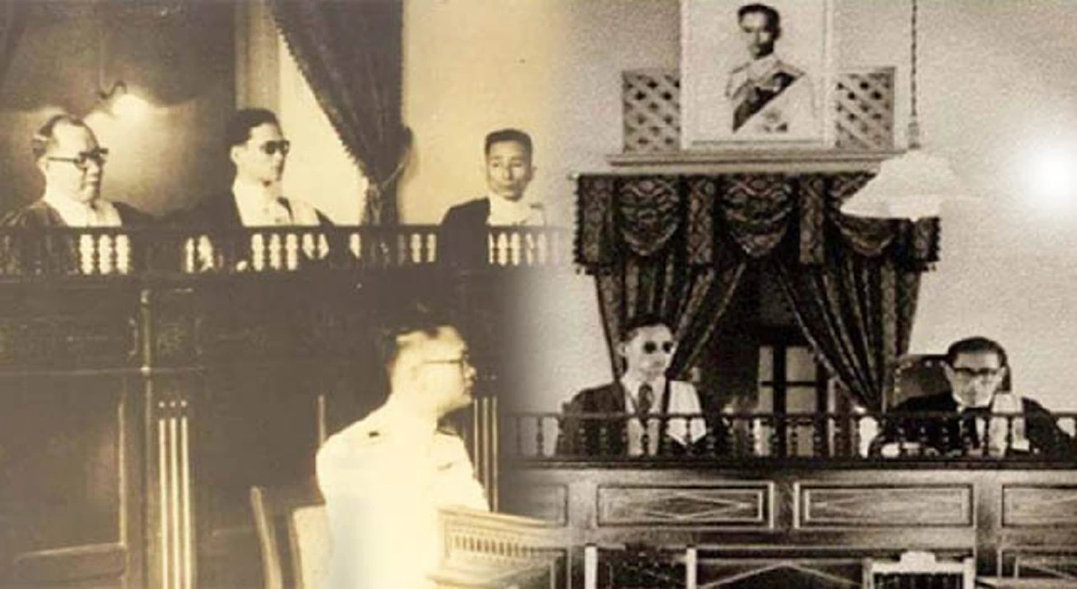 ทรงประทับบัลลังก์ตัดสินคดีด้วยพระองค์เอง...คดีลักโม่ คดีแรกที่ตัดสินโดย...ในหลวง รัชกาลที่ ๙