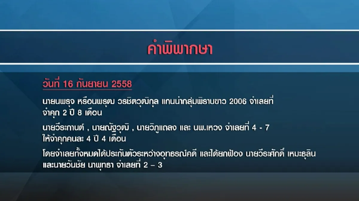 นปช.ทรุด!!! ฤา จะสิ้นตำนาน"3เกลอ"...เวรกรรมมีจริง ไม่ป่วยหนักก็ติดคุก??(รายละเอียด)