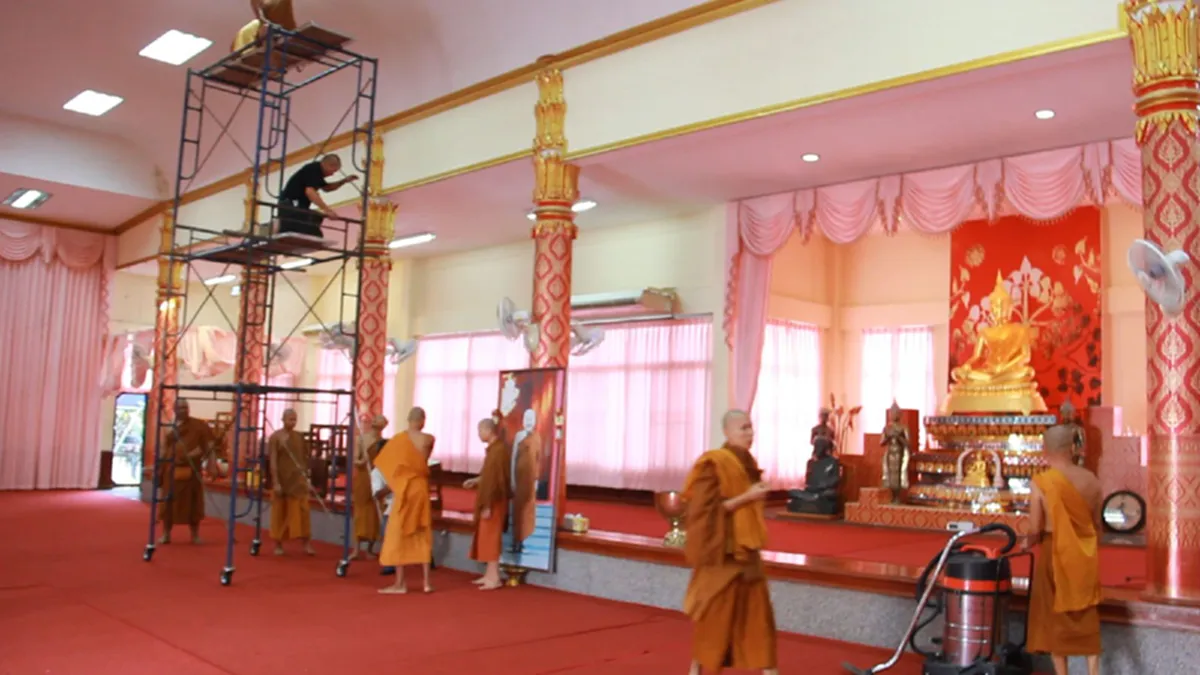 คำสั่งสุดท้าย..หลวงปู่จันทร์ศรี พระ 5 แผ่นดิน สั่งลูกศิษย์ก่อนละสังขาร ให้ประดับ นกหัสดีลิงค์ หน้าจิตกาธาน 
