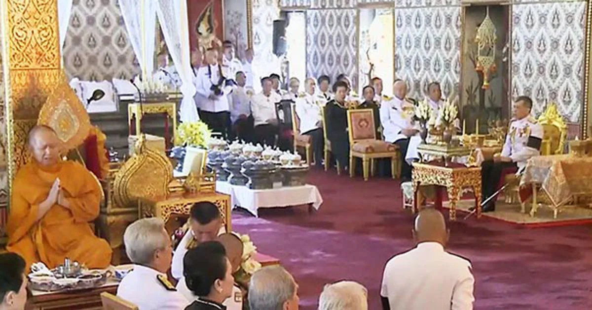 ประมวลภาพ สมเด็จพระเจ้าอยู่หัว รัชกาลที่ 10 เสด็จบำเพ็ญพระราชกุศลปัญญาสมวาร