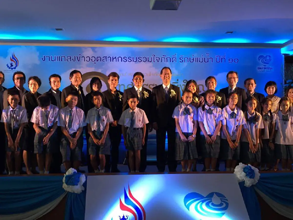 กรอ. สานต่อโครงการอุตสาหกรรมรวมใจภักดิ์ รักษ์แม่น้ำ กระตุ้นอนุรักษ์-ฟื้นฟูยั่งยืน