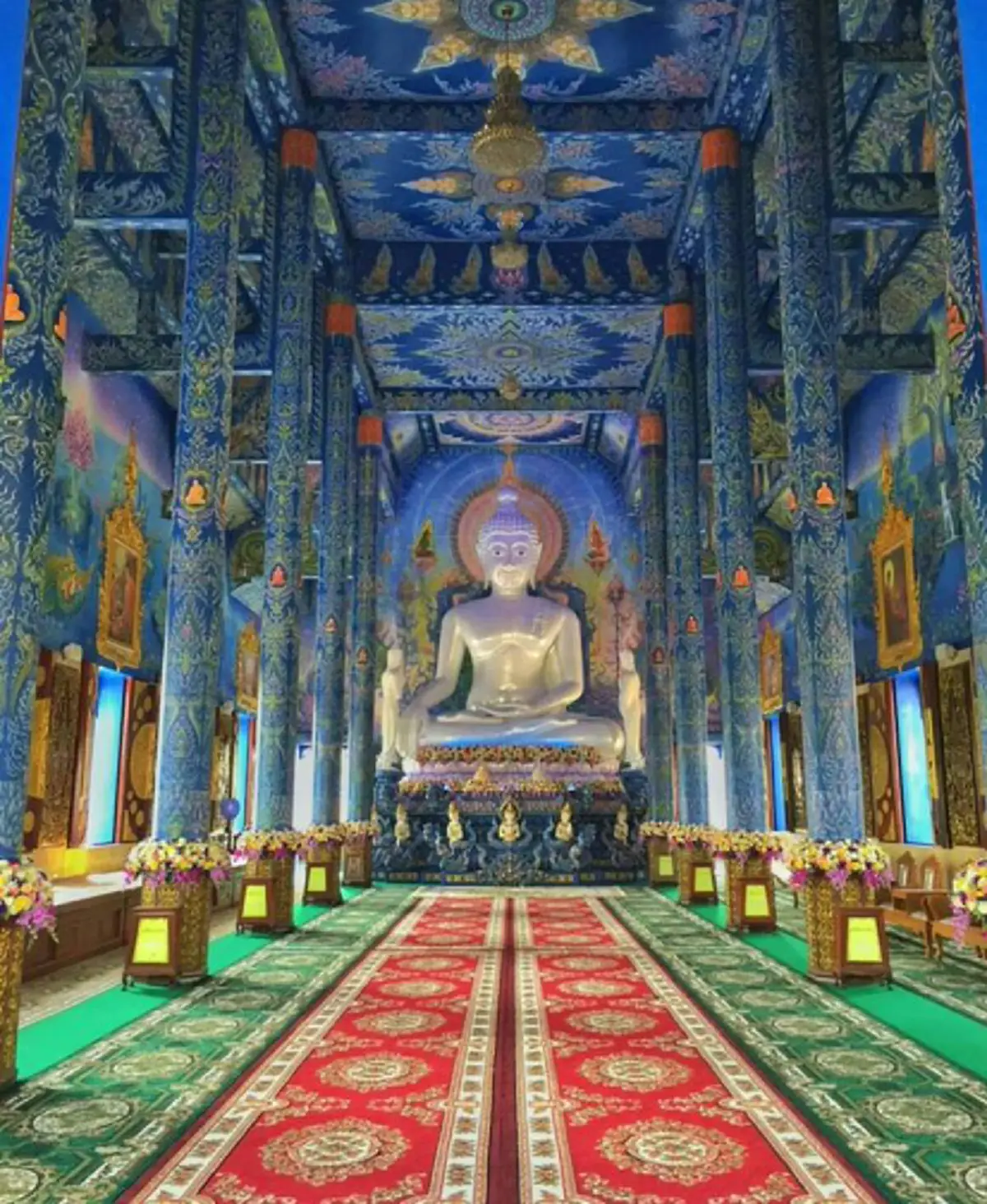 สวยอลัง!!!...มาแรงแซงทางโค้ง "วัดร่องเสือเต้น" ทุ่มงบเป็นล้าน...จับใจแค่ไหนไปดู (มีภาพ)