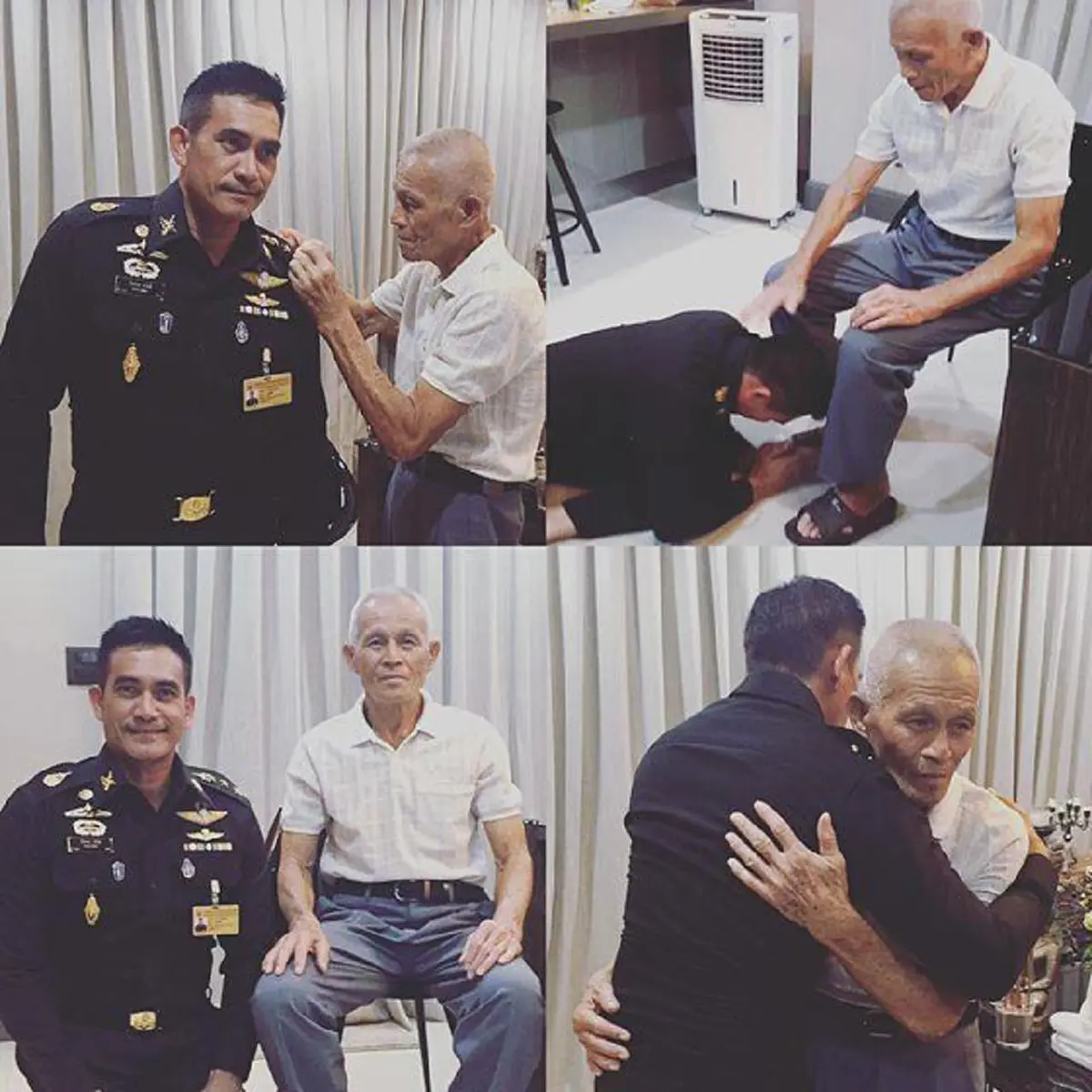 สุดปลื้ม!! "ผู้พันเบิร์ด" ยิ้มรับวันเกิด ครบ 44 ปี ได้เลื่อนยศเป็น "พันเอก" บอกพ่อคือไอดอลของผม!!(มีภาพ)
