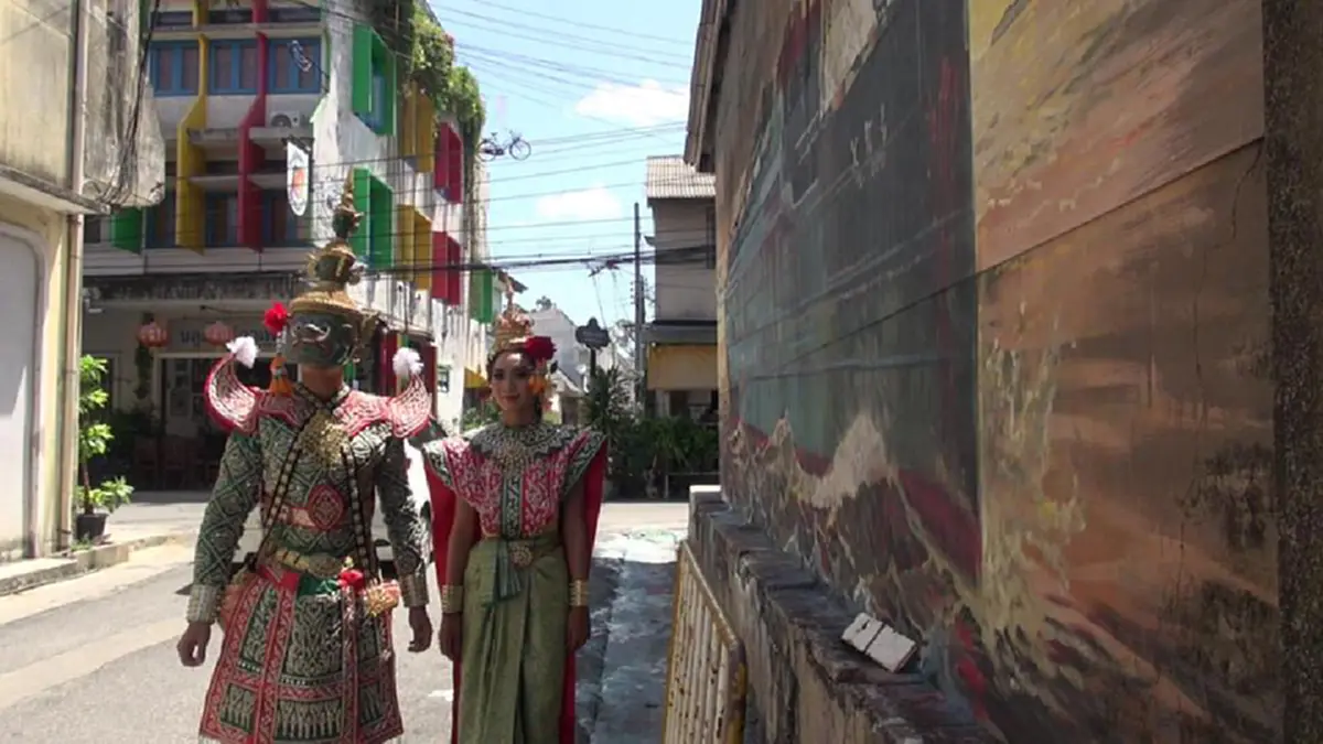 ใครจะรู้ว่าทศกัณฐ์ รักนางสีดามากกว่าเท่าไห่ร่ !! สุดอลังการชมภาพชุด พี่ทศ-สีดา เยือนสงขลา !! (ภาพชุด+ประวัติทศกัณฐ์-สีดา)  