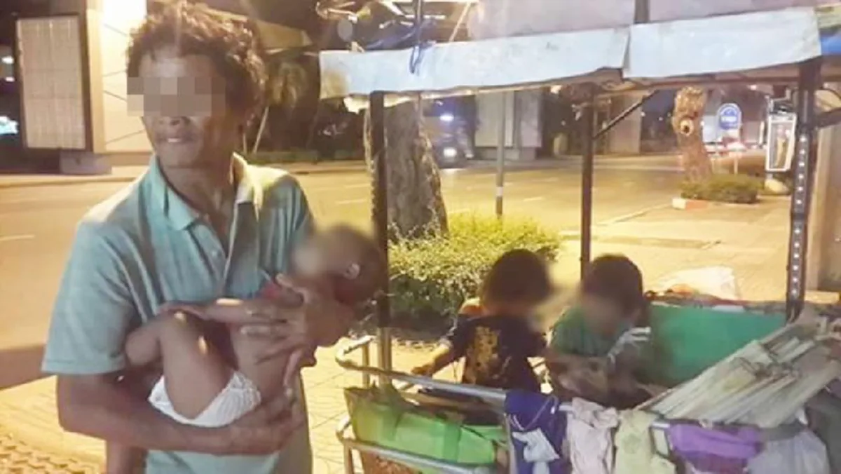 สุดเศร้า!!! ลุงทำงานฉาบปูน "ถูกเบี้ยวค่าแรง" หอบลูก-เมีย 4 ชีวิต ขับซาเล้งจากกรุงเทพฯ กลับแก่งคอย!!!