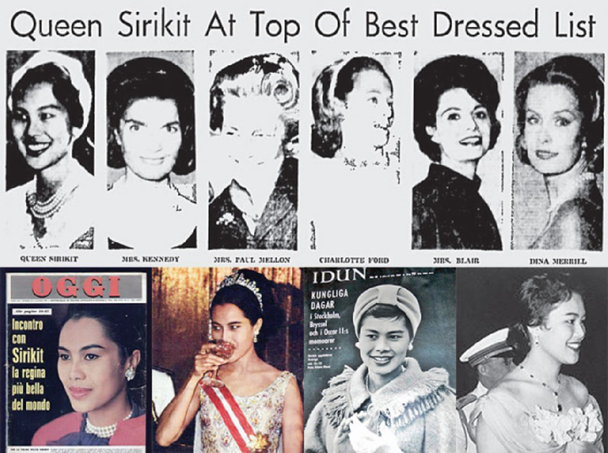 จารึกไว้ในหล้า "Queen Sirikit" ราชินีแห่งสยาม "ผู้งดงามที่สุดในโลก" (ชมภาพ)