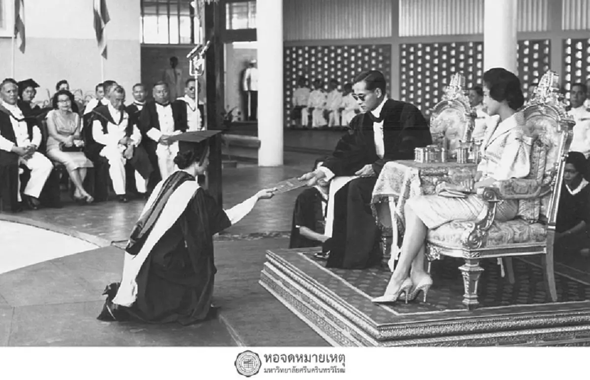 พระราชอารมณ์ขัน ในวันพระราชทานปริญญาบัตร....วันนี้ฉันได้ให้ปริญญาบัตรไปกี่กิโล