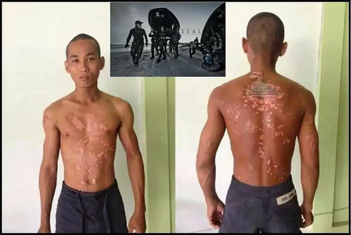 มาแล้ว!!! เปิดภาพ "ครูฝึก" เฆี่ยนตีหลังทหารที่เป็นข่าว งานนี้บอกได้เลยว่า เหตุผลที่ทำลงไปเพราะต้องการให้รั้วของชาติแข็งแกร่งดั่งชายชาตินักรบ