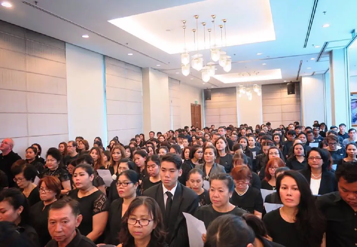 ชมคลิป คนไทยในสิงคโปร์ จัดกิจกรรมยิ่งใหญ่ "รวมพลังแห่งความจงรักภักดี" ร้องเพลงสรรเสริญพระบารมีดังกึกก้อง !! (มีคลิป) 
