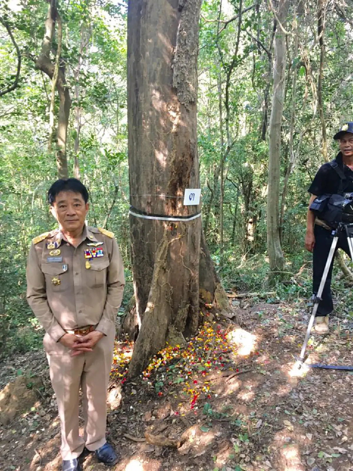 ทุกนาทีอยากให้เวลาช้าลง!!! น้ำตาซึม..ปธ.อนุรักษ์ป่ากุยบุรีอ่านกลอนถวายอาลัยพ่อหลวง เริ่มนำตัดไม้จันทร์หอมใช้พระราชพิธีถวายพระเพลิงพระบรมศพ 