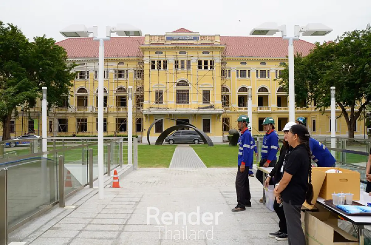 อภิมหาอลังการ!!! ชมภาพภายในสถานีสนามไชย รถไฟฟ้าสายสีน้ำเงินส่วนต่อขยาย หรูหรา ราวกับเดินอยู่ในพระราชวังมีโอกาสต้องไปขึ้นสักครั้งหนึ่งในชีวิต