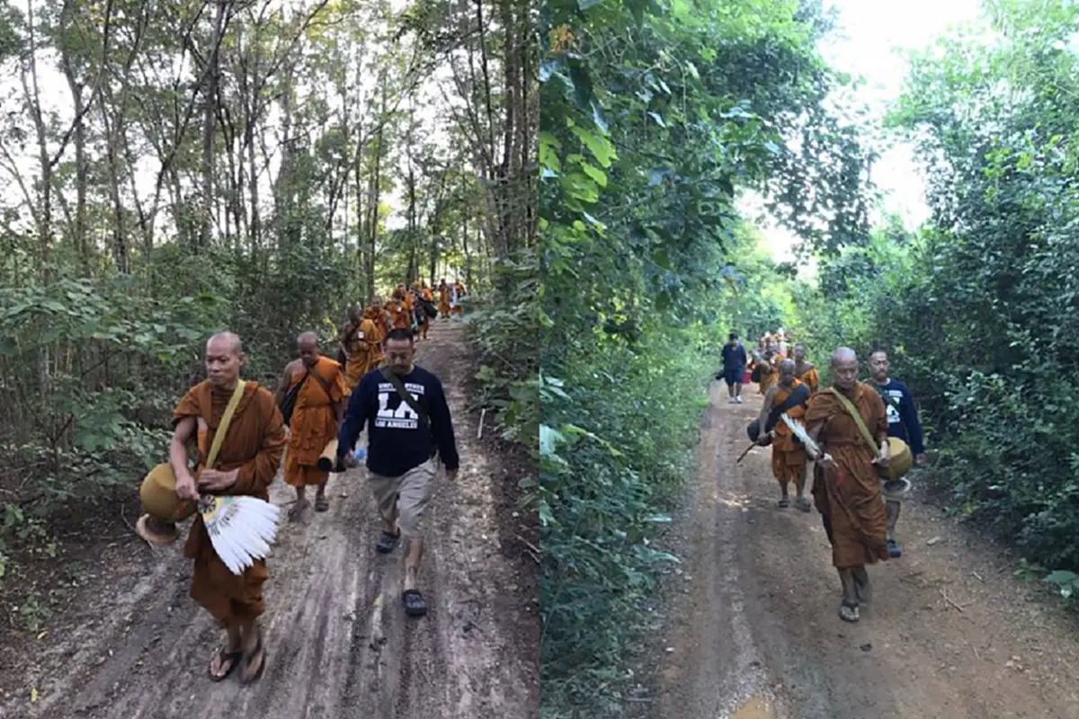 "พระพุทธอิสระ" โพสต์ถึง ลัทธิอลัชชีทำจนตัวตาย! เดินธุดงค์อีเว้นท์ตามข้างถนน! มีหน้าม้ามาโรยกลีบดอกดาวรวย เสร็จงานรับซองหลัก 500-100,000 บาท!