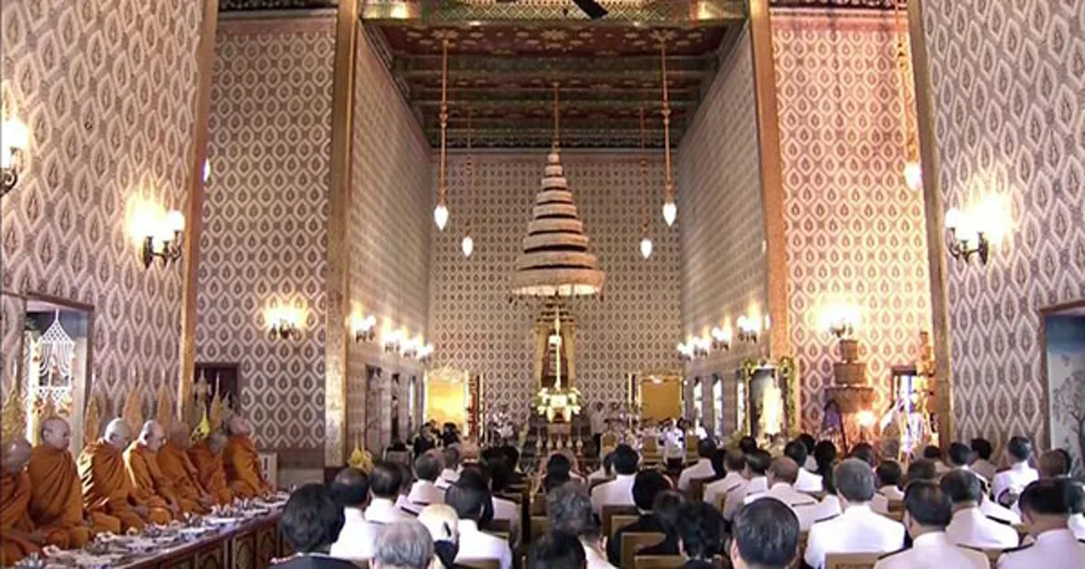ประมวลภาพ สมเด็จพระเจ้าอยู่หัว รัชกาลที่ 10 เสด็จบำเพ็ญพระราชกุศลปัญญาสมวาร