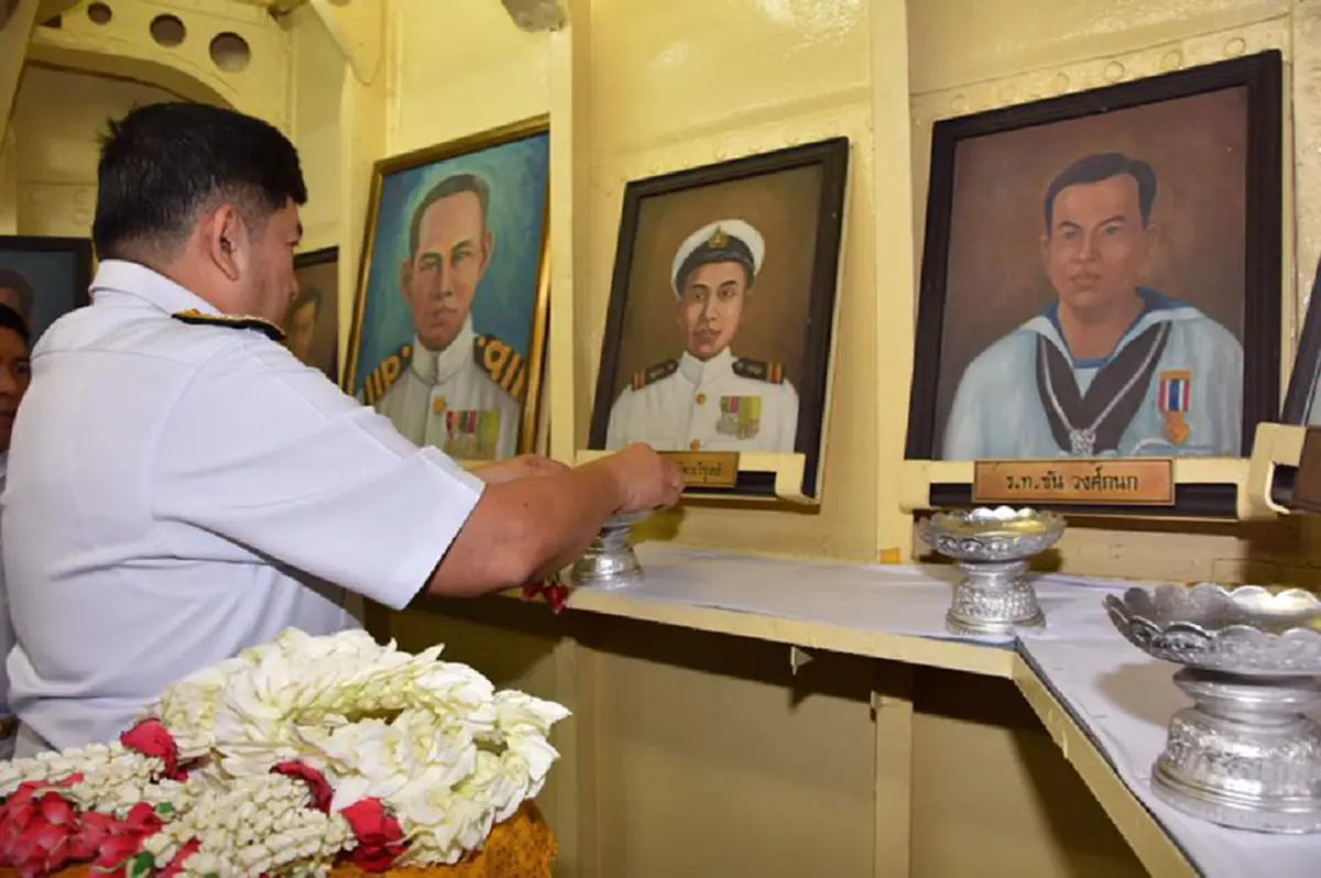 ตารางนิ้วเดียว..อริราชศัตรูก็ห้ามเหยียบ!!! กองทัพเรือเทิดเกียรติ "สดุดี 36 วีรชน"  สู้ศึกยุทธนาวีเกาะช้างกับเรือรบฝรั่งเศสเมื่อ 76 ปีที่แล้ว