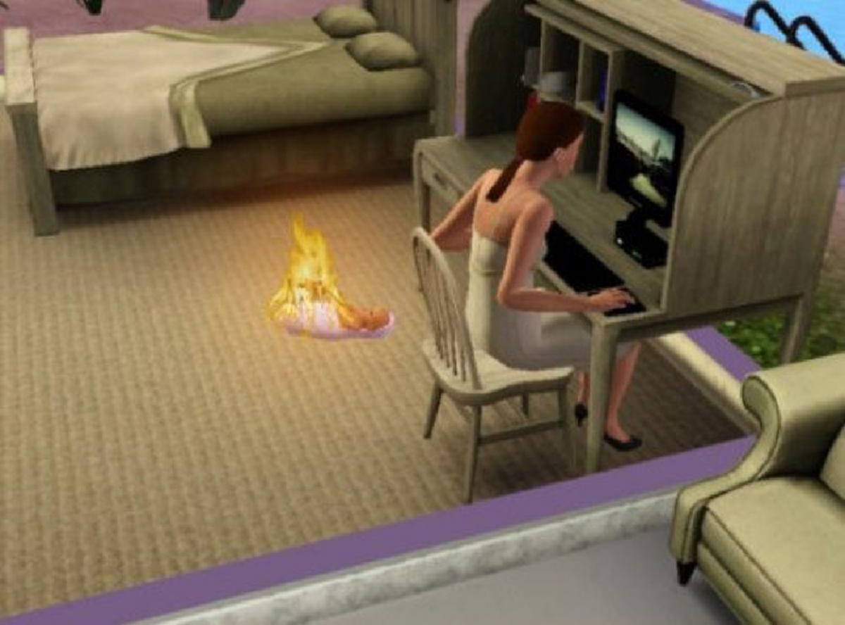 สุดฮา !! ภาพคุณพ่อคุณแม่ในเกมส์ The sims ในตำนาน กับวิธีการเลี้ยงลูกแบบแปลกๆ แบบนี้ก็ได้หรอ ?? (ชมภาพ) 