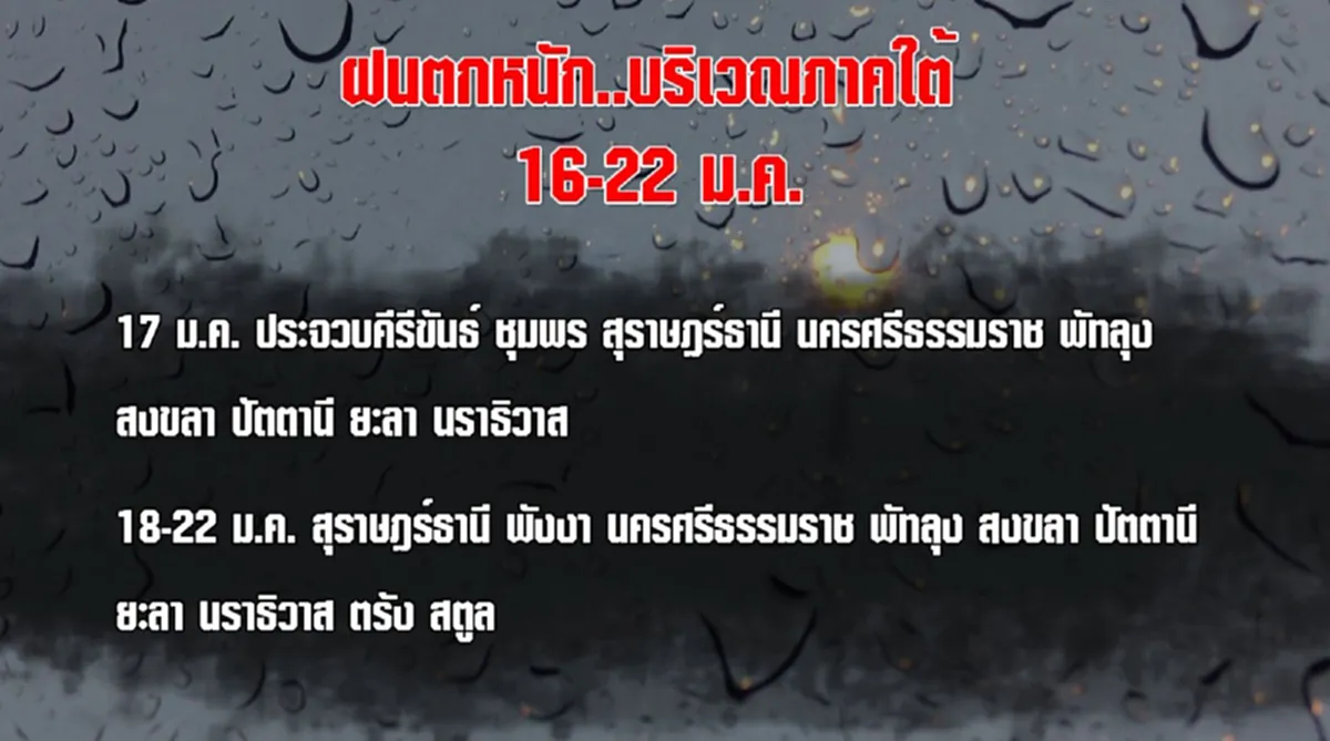 รีบเลย!!! ครม.เคาะแล้วผลประโยชน์ลดภาษี น้ำท่วมใต้  มีอะไรบ้างมาดูกัน (รายละเอียด)