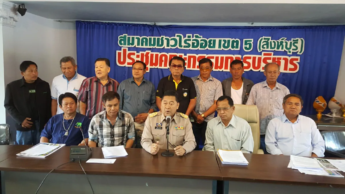 สมาคมชาวไร่อ้อยเขต 5 สิงห์บุรี ยื่นผู้ว่าฯร้องขอผ่อนปรน จนท.จับรถบรรทุกอ้อยน้ำหนักเกิน ด้านรองผู้ว่าฯไม่รับปาก เพราะต้องยึดกม.