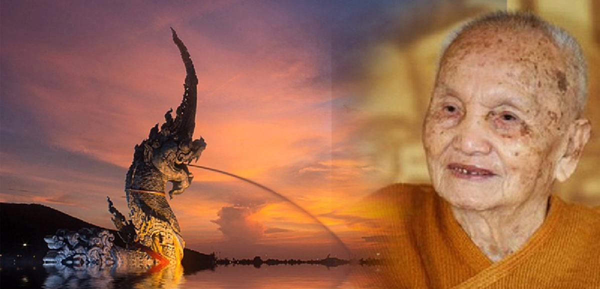 "พระคุณเจ้าว่าภาวนาจิตไม่สงบ ไม่เกี่ยวกับผีน้ำ"นาคน้ำมาแจ้งเหตุหลวงปู่จามจึงแจ้งใจในอดีตชาติภพ