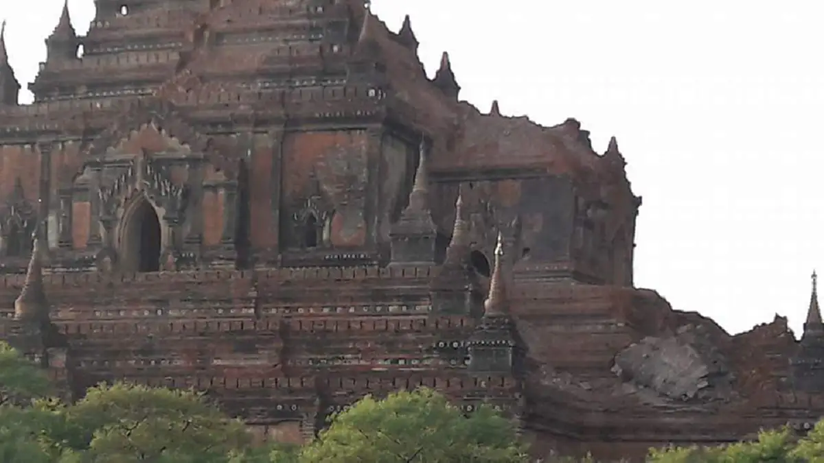 ด่วน!!!! แผ่นดินไหว 7.0 ที่พม่า สะเทือน"เจดีย์เมืองพุกาม"พินาศ(รายละเอียด)
