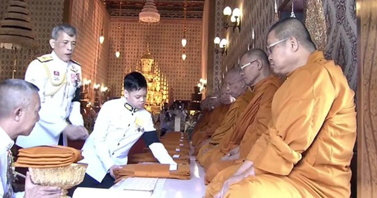 ประมวลภาพ สมเด็จพระเจ้าอยู่หัว รัชกาลที่ 10 เสด็จบำเพ็ญพระราชกุศลปัญญาสมวาร