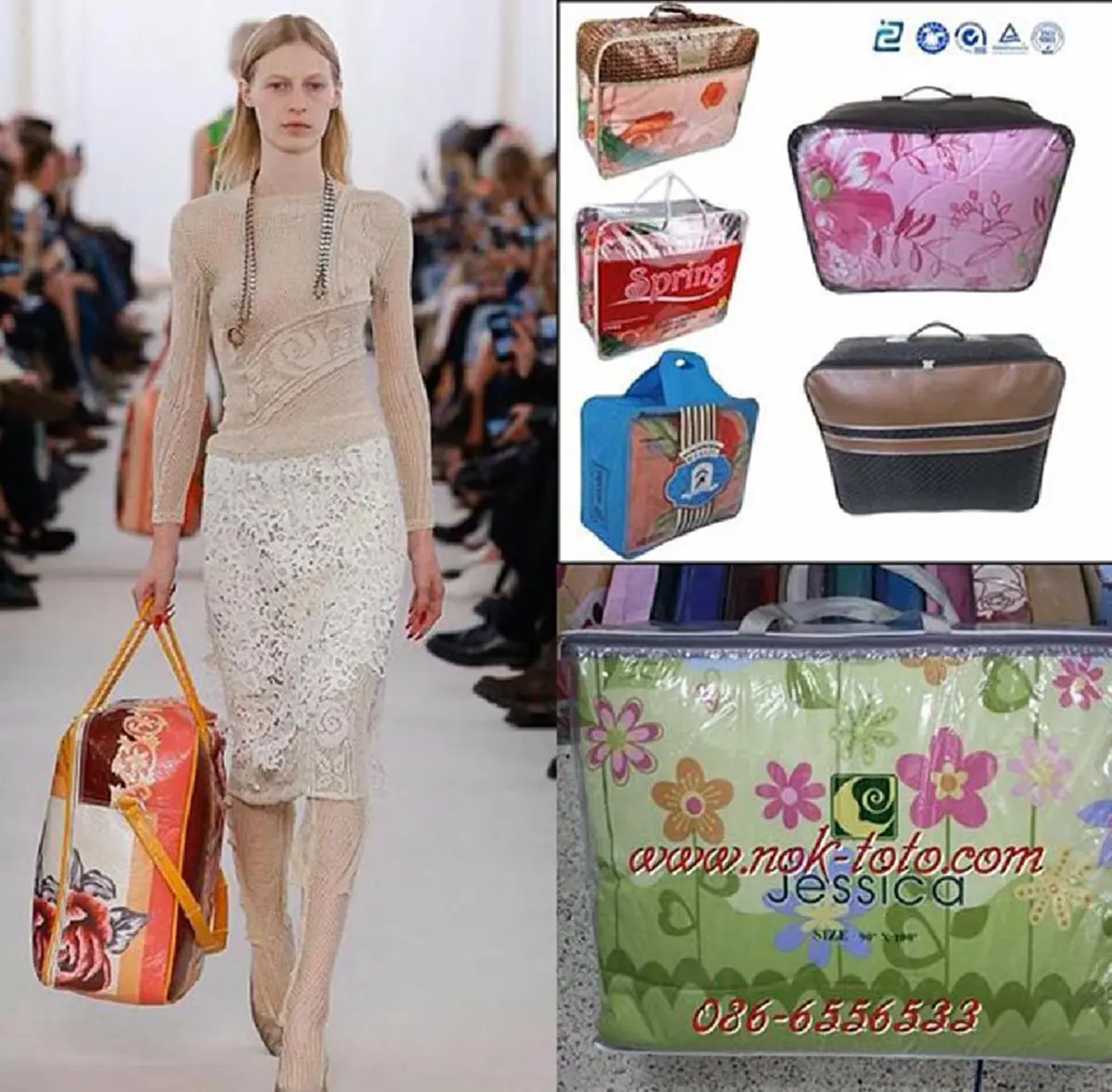 เอาอีกแล้ว Balenciaga เปิดตัวกระเป๋าคอลเลคชั่นใหม่ บนรันเวย์ ELLE Fashion week เก๋ไม่แพ้ใครแต่เอ๊ะ!!! มองยังไงก็เหมือน..(ภาพ,คลิป)