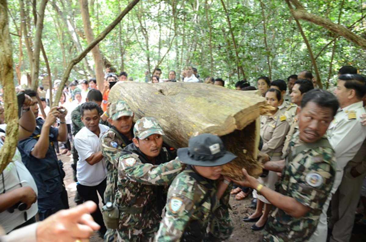 ทุกนาทีอยากให้เวลาช้าลง!!! น้ำตาซึม..ปธ.อนุรักษ์ป่ากุยบุรีอ่านกลอนถวายอาลัยพ่อหลวง เริ่มนำตัดไม้จันทร์หอมใช้พระราชพิธีถวายพระเพลิงพระบรมศพ 