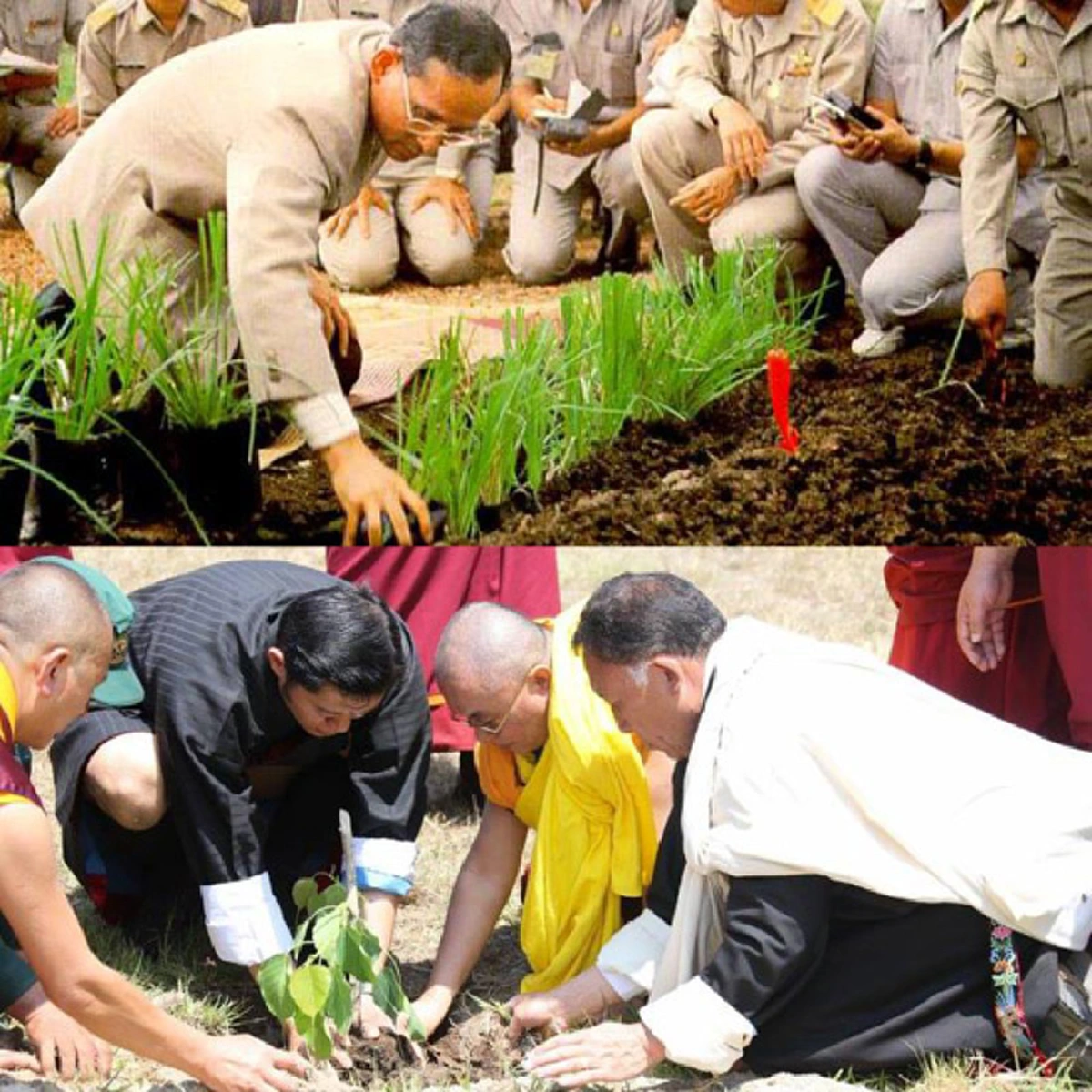 ภาพพระราชกรณียกิจแห่งความประทับใจของ กษัตริย์จิกมี แห่งภูฏาน ผู้มีแบบอย่างเดินตามรอยในหลวง รัชกาลที่ ๙ (ชมภาพ)