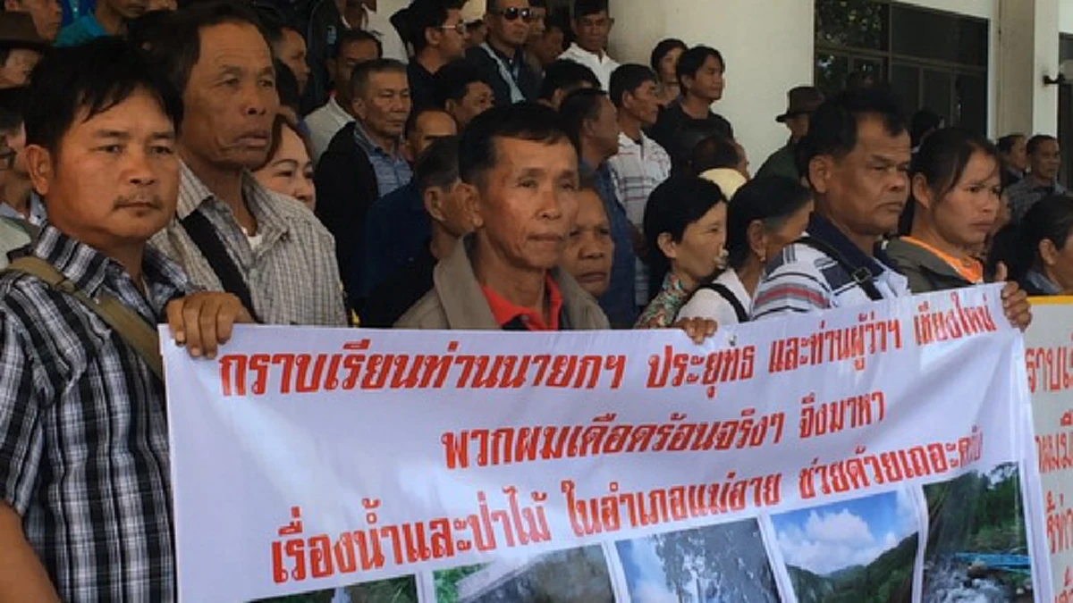 มันเกินจะทนจริงๆ!!!ชาวนาเชียงใหม่ร้อง "นายกฯตู่" ผ่านมทบ.33  เดือดร้อนหนักโดนนายทุนไทย-จีนทำสวนส้มแย่งชิงน้ำเกษตรนานเป็นปีแก้ไขไม่คืบ??