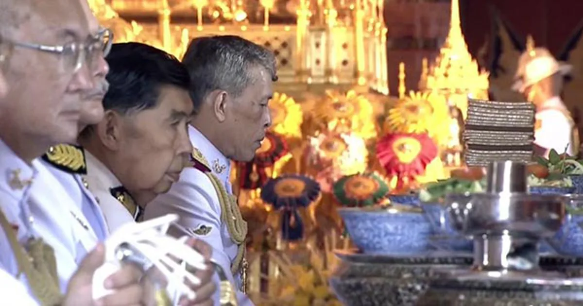 ประมวลภาพ สมเด็จพระเจ้าอยู่หัว รัชกาลที่ 10 เสด็จบำเพ็ญพระราชกุศลปัญญาสมวาร