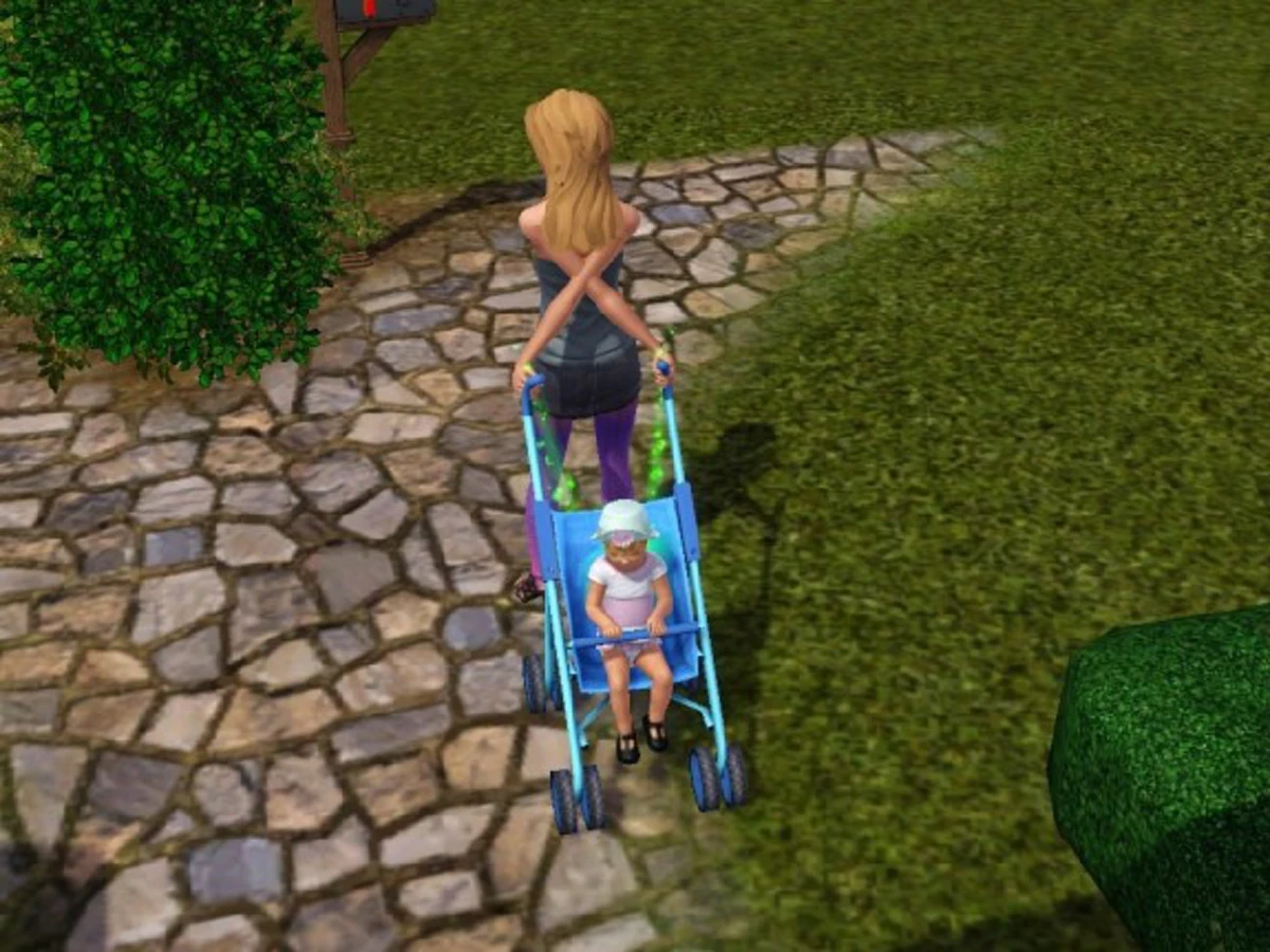 สุดฮา !! ภาพคุณพ่อคุณแม่ในเกมส์ The sims ในตำนาน กับวิธีการเลี้ยงลูกแบบแปลกๆ แบบนี้ก็ได้หรอ ?? (ชมภาพ) 