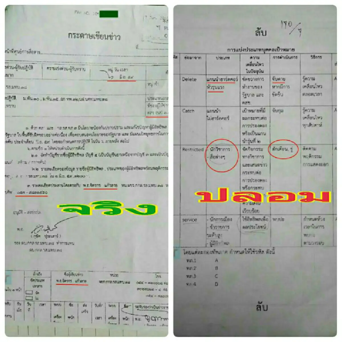 งานเข้า!! เพจดัง หลังโฆษกคสช.ยืนยันเอกสาร จับตายแกนนำ เป็นของปลอม