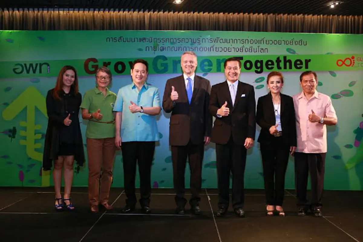 อพท.จับมือสภาการท่องเที่ยวอย่างยั่งยืนโลกจัดงาน "Grow Green Together , Travel Forever" 