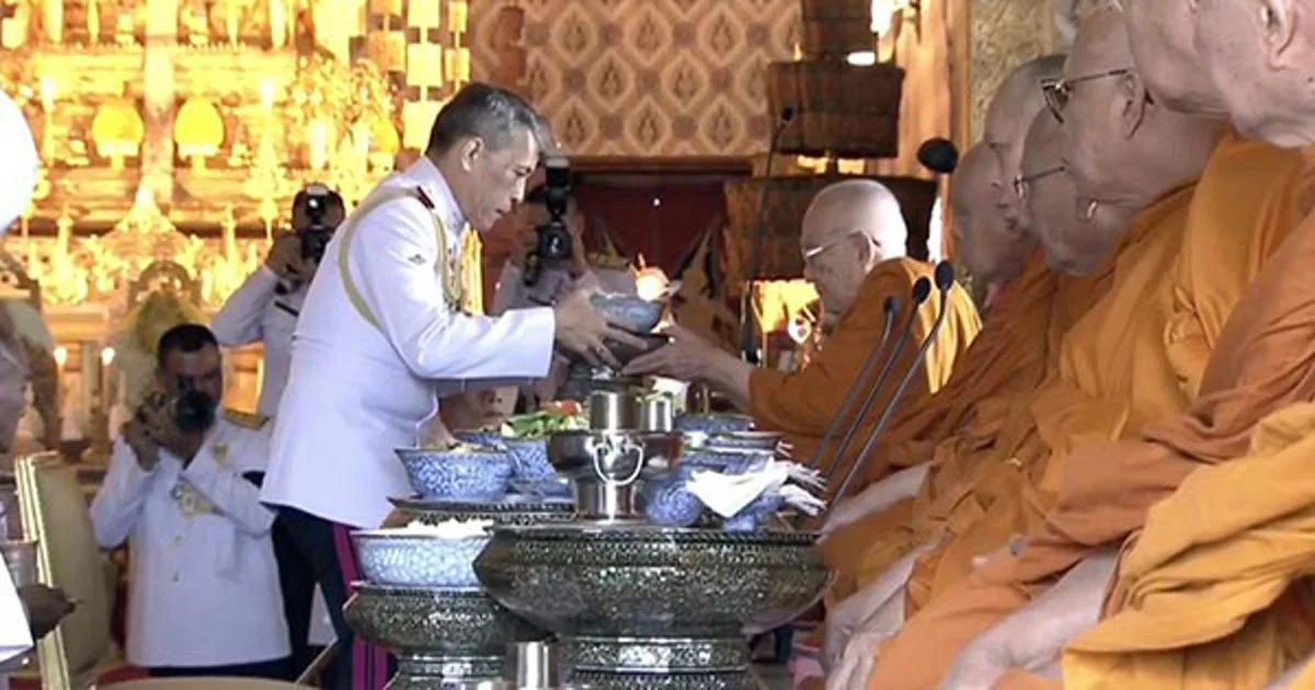 ประมวลภาพ สมเด็จพระเจ้าอยู่หัว รัชกาลที่ 10 เสด็จบำเพ็ญพระราชกุศลปัญญาสมวาร