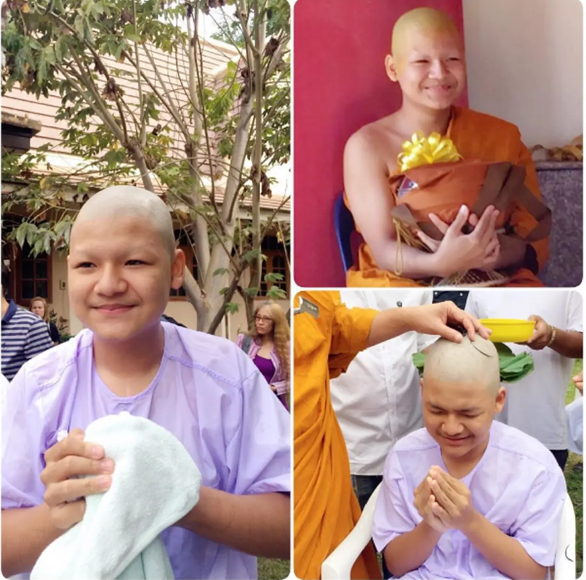 ที่เณรเป็นอยู่ทุกวันนี้...แม่ภูมิใจที่สุดแล้ว!!! "ตั๊ก ศิริพร" เผยความรู้สึกถึง "เณรภู" ลูกชาย หลังตั้งใจบวช นี่แหละหัวอกของคนเป็นแม่!!! (มีภาพ)