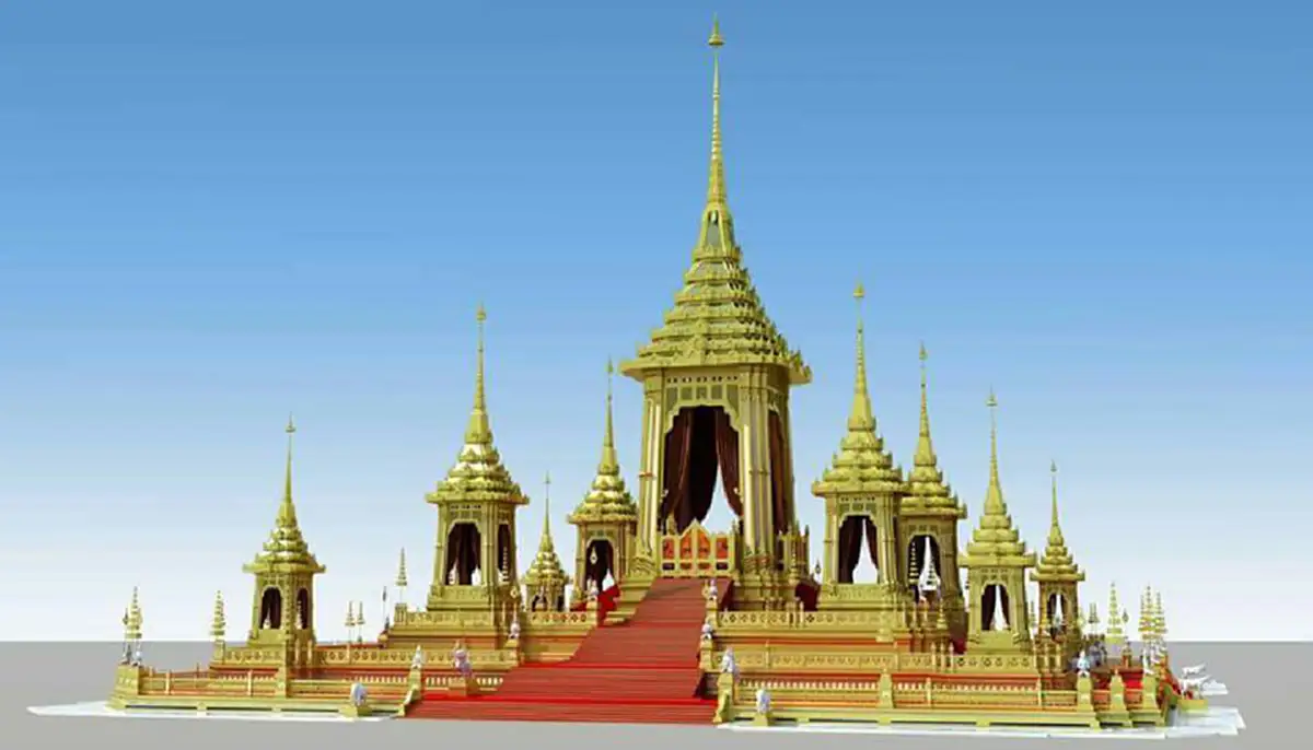 งดงาม !! ชมภาพ 3 มิติ "พระเมรุมาศ" โดยสำนักสถาปัตยกรรม กรมศิลปากร ขณะการจัดทำหนังสือที่ระลึกเตรียมพิมพ์ 5 ล้านเล่มแจกงานถวายพระเพลิงพระบรมศพ