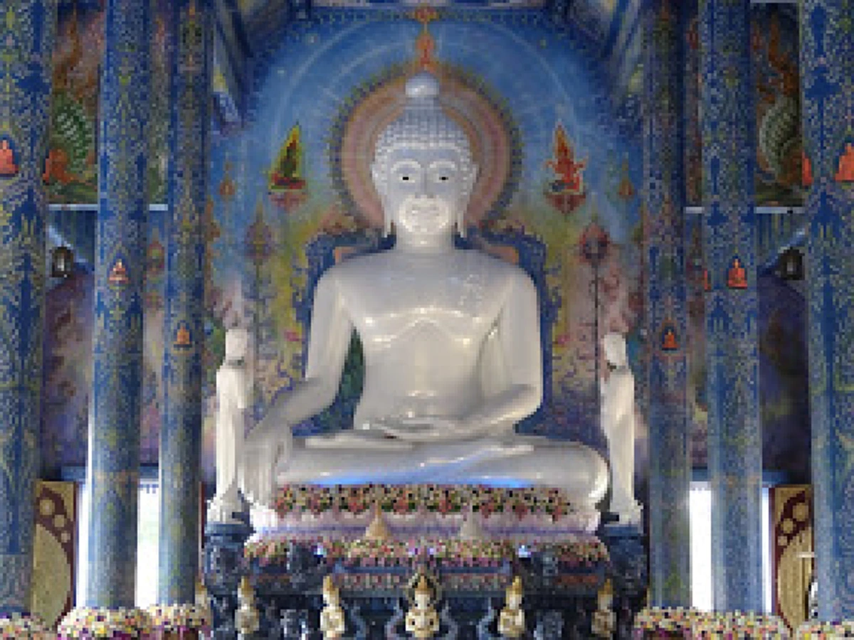 สวยอลัง!!!...มาแรงแซงทางโค้ง "วัดร่องเสือเต้น" ทุ่มงบเป็นล้าน...จับใจแค่ไหนไปดู (มีภาพ)