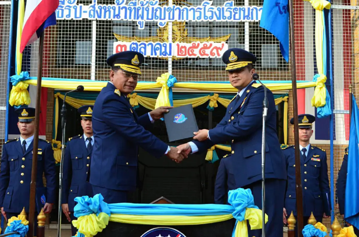 นครปฐม ส่งมอบหน้าที่ผู้บัญชาการโรงเรียนการบินกำแพงแสน