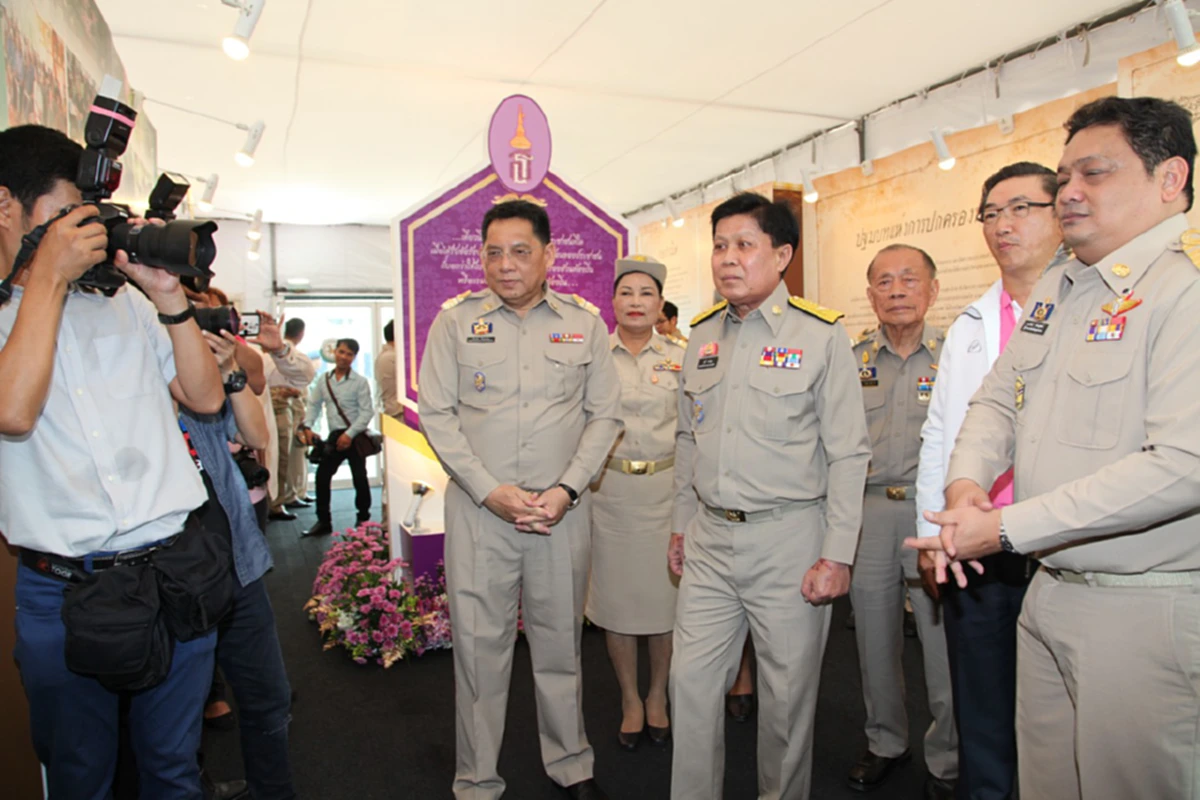 นายสุธี มากบุญ รัฐมนตรีช่วยว่าการกระทรวงมหาดไทย เป็นประธานงาน "วันท้องถิ่นไทย 2559"