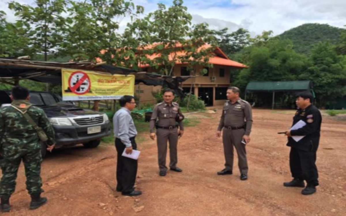 ตร.บุกตรวจ-อายัดที่วัดโมกคัลลานะเครือข่ายธรรมกายเชียงใหม่ พบบุกรุกป่าฯกว่า 14 ไร่ 