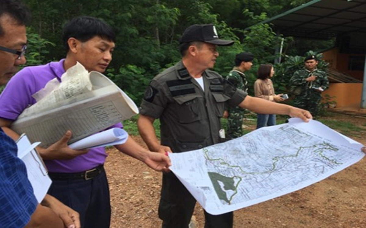 ตร.บุกตรวจ-อายัดที่วัดโมกคัลลานะเครือข่ายธรรมกายเชียงใหม่ พบบุกรุกป่าฯกว่า 14 ไร่ 