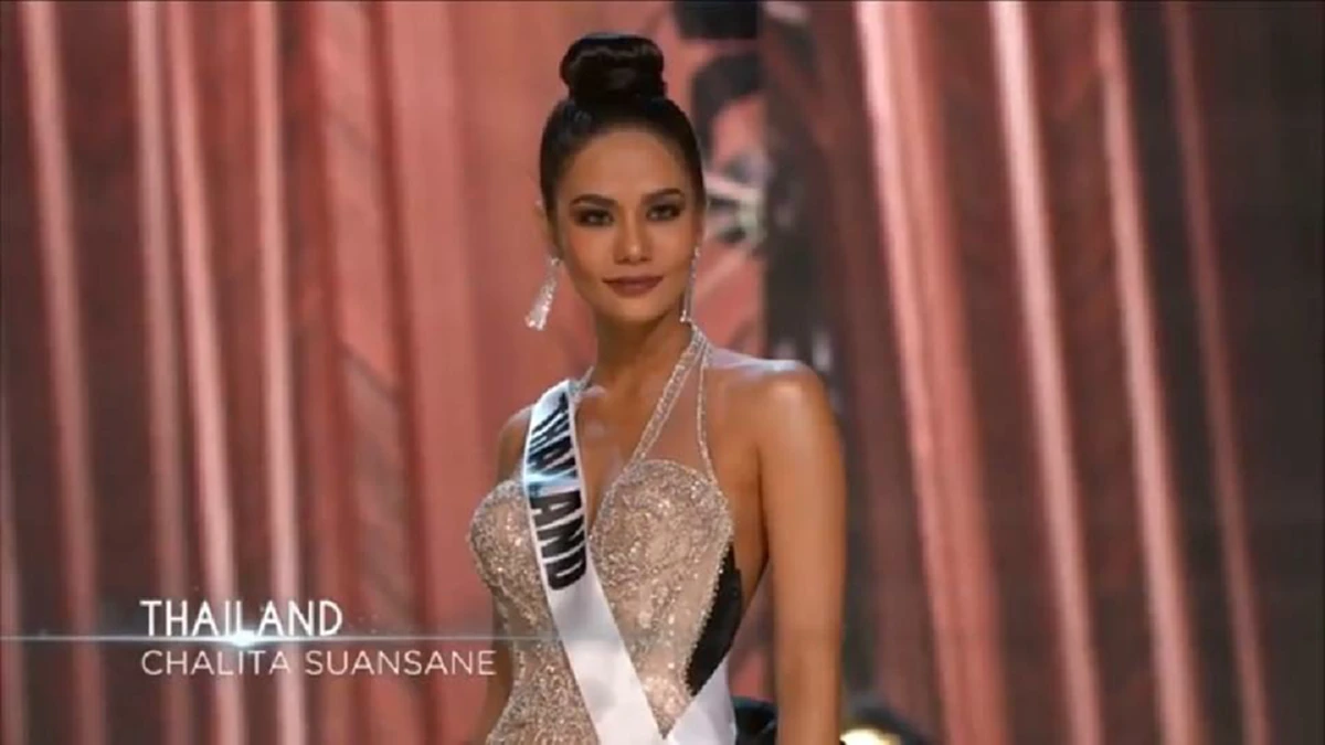 เชียร์สุดใจ!!! กองเชียร์ไทยแลนด์ตบเท้าร่วมเชียร์ "น้ำตาล ชลิตา" แน่นฮอลล์ มั่นใจน้องต้องทำได้ดีที่สุด!!! (ชมคลิป)