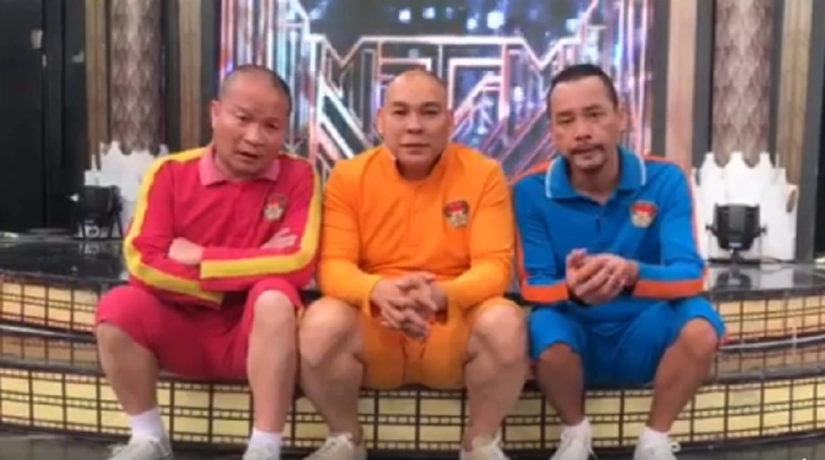 ขำน้ำตาไหล !!! แก๊ง"สามช่า" หม่ำ-โหน่ง-เท่ง ส่งคลิปอวยพรคู่บ่าวสาว "ตุ๊กกี้- บูบู้" ทั้งซึ้งทั้งฮาปนกันไป !?! (คลิป)