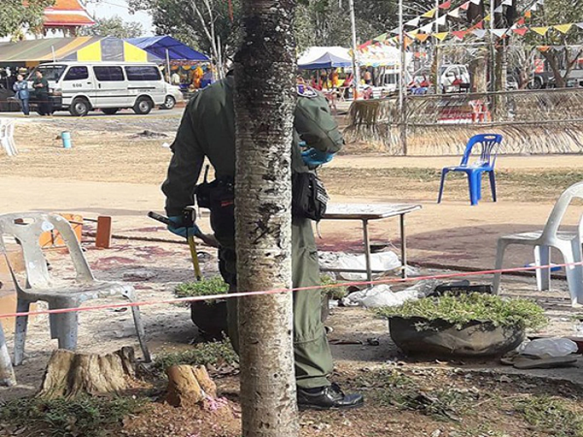 ไปไม่รอด!! ตร.บุกรวบมือปาระเบิดงานบุญ"วัดอัมพวัน"ได้แล้ว คุมตัวทำแผนฯบ่ายนี้