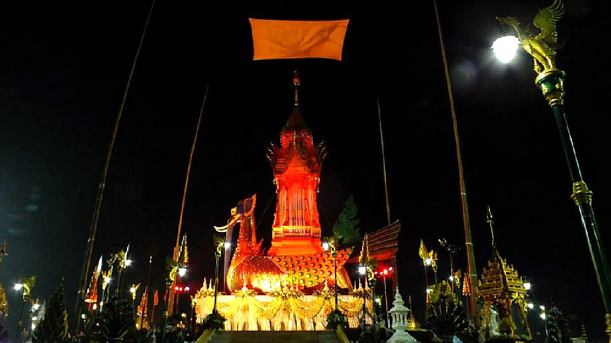 ศิษยานุศิษย์เศร้า!! เจ้าหน้าที่เตรียม "นกหัสดีลิงค์" ไว้สำหรับ พระราชทานเพลิงสรีระสังขาร "หลวงปู่จันทร์ศรี"
